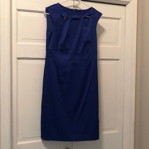 Royal blue dress